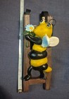 Flower Pot Hugger Bumblebee Hanger Bumble bee Resin with Flower