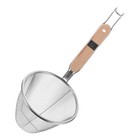 Edelstahl-Sieb, Lebensmittelsieb, Nudelfilterkorb, Spaghetti-Siebkorb