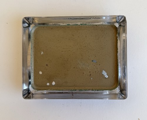 Ancien cendrier aviation Ci aérienne Air France ashtray bloc verre logo crevette - Picture 10 of 12