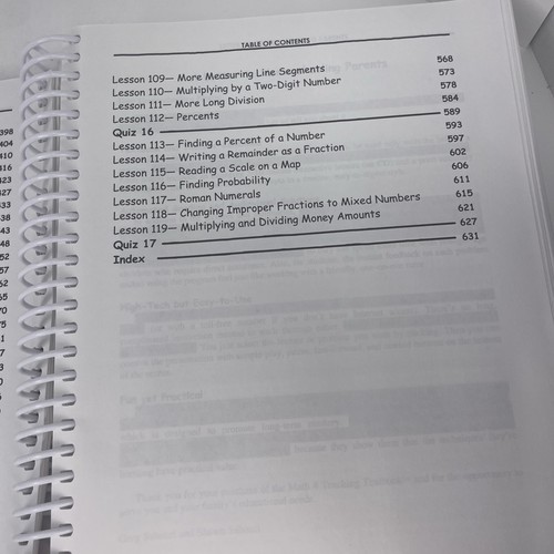 Math 4 A Teaching Textbook 4th Grade Greg/Shawn SABOURI HOMESCHOOL - Very Good - Picture 10 of 13