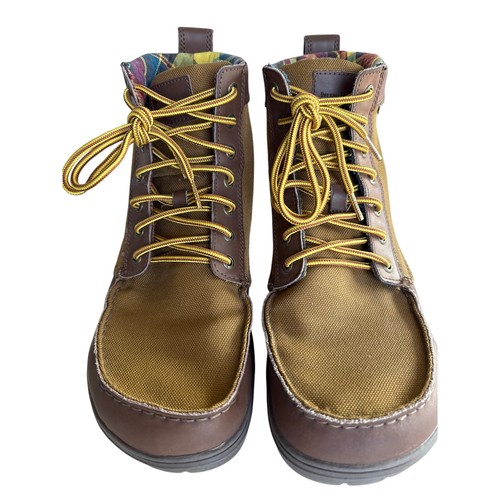 LEMS Shoes Boulder Boot in Buckeye Zero Drop minimalistischer Wanderschuh Gr. 11,5 NEU