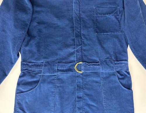 Vintage 70er After Hours Diplomat Cord Lounge Freizeit Disco Overall Herren LARGE - Bild 6 von 20