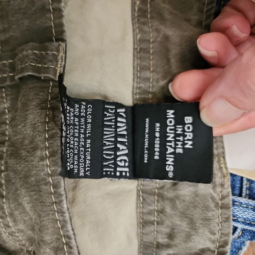 Boys Kuhl Ryder SZ 10/12 M Born In The Mountains Vintage Patina Dye Pants Brown - Picture 8 of 9