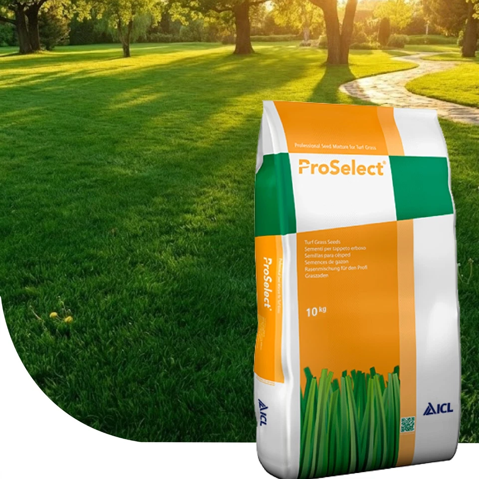 GAZON ICL PROSELECT GRANDS ESPACES – SEMENCE GAZON PRO – SAC 10 KG - Photo 1/1