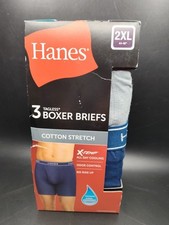 Hanes Comfort Flex Men's Long Leg Boxer Briefs - CFFLC3 3 Pack