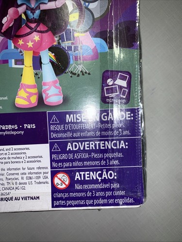 Muñeca Minis 2016 My Little Pony Rockin' Twilight Sparkle Equestria Girls 5" rara - Imagen 13 de 14