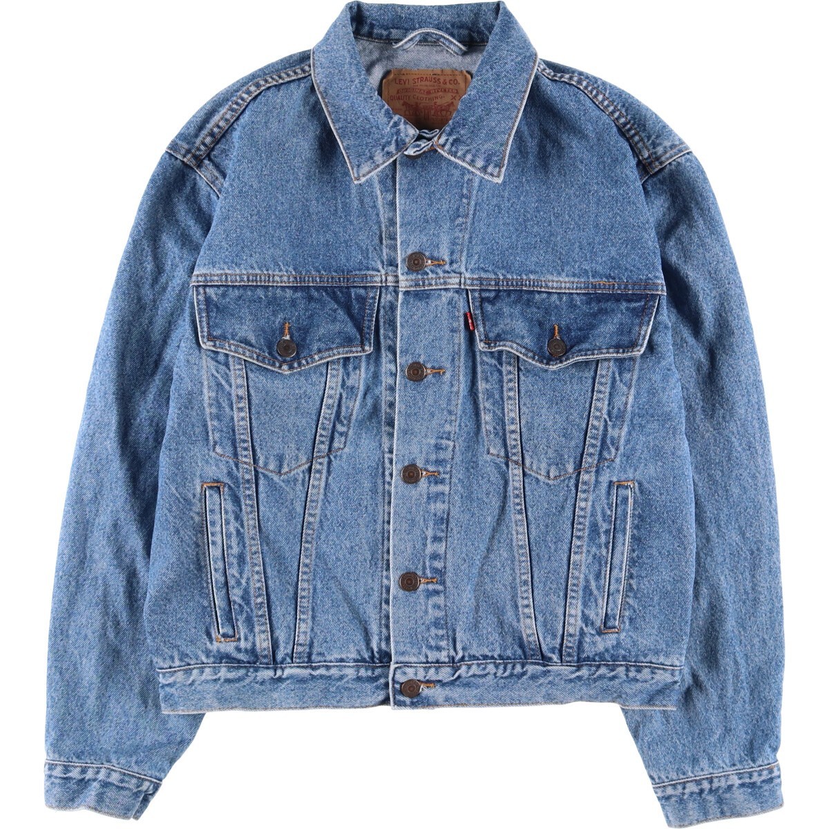 Vintage 90'S Levi's 666-0207 denim jacket size M men's size