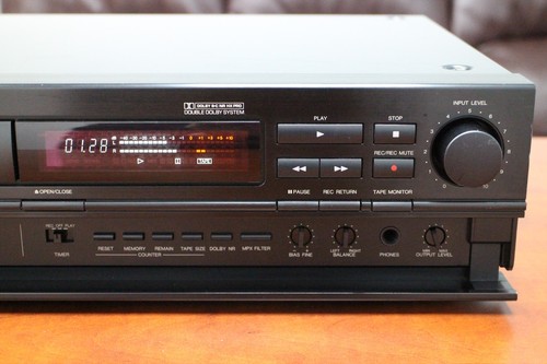 DENON DRS-810 3 CABEZALES Cassette Tape Deck Doble Sistema Dolby B-C NR HX PRO (1463) - Imagen 7 de 16