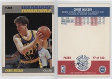 1987-88 Fleer Chris Mullin #77 HOF
