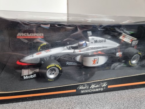 MiniChamps 1:18 McLaren Mercedes MP4/12 1997 Fórmula Uno Coche M.Hakkinen Diecast - Imagen 2 de 7