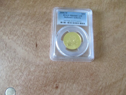 2008-W PR69 DCAM First Spouse Jackson's Liberty Gold 10 $ PCGS zertifiziert