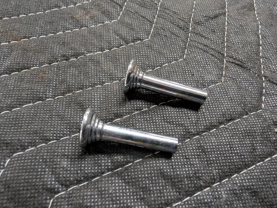 Cadillac 1967 par bonito original cerradura de puerta perillas cromadas Eldorado Deville Foto 3 de 4