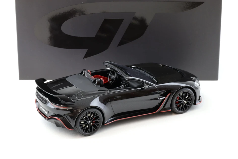 1:18 GT Spirit GT923 Aston Martin V12 Vantage Roadster Nero Onice 2023 - Immagine 3 di 4