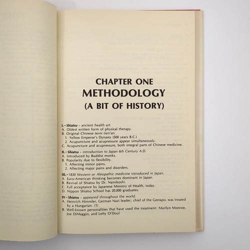 Shiatsu Massage Therapy Hardcover Book William Schultz Hardcover Book 1976 - Picture 12 of 24