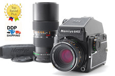   2Lens  N MINT  Mamiya M645 1000S Waist Level Camera Sekor C 80mm f/2.8 JAPAN