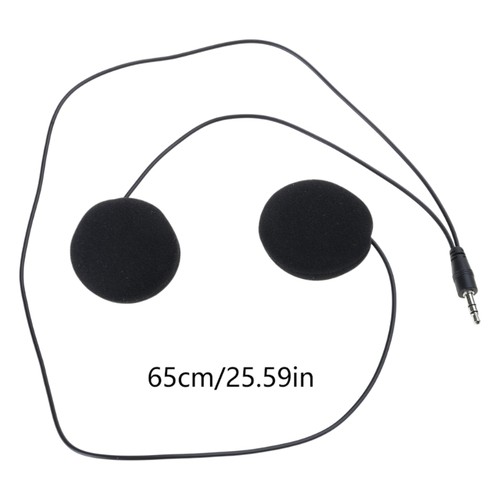 Universal Fit 3.5mm Full Face Motorcycles Helmets Earphones Easy To In Stall - Picture 8 of 8