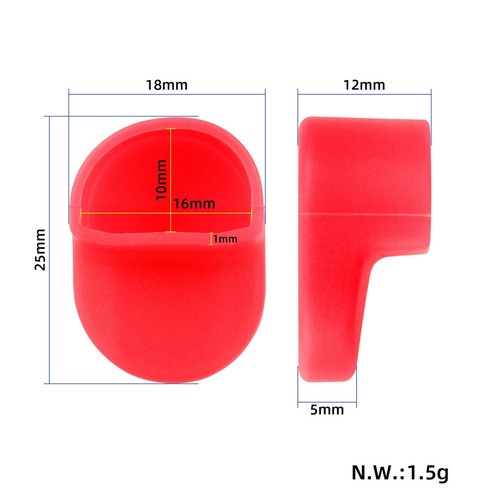 Rear Mudguard Hook Cover Silicone Sleeve for Xiaomi For M365 Electric Scooter - Picture 5 of 7