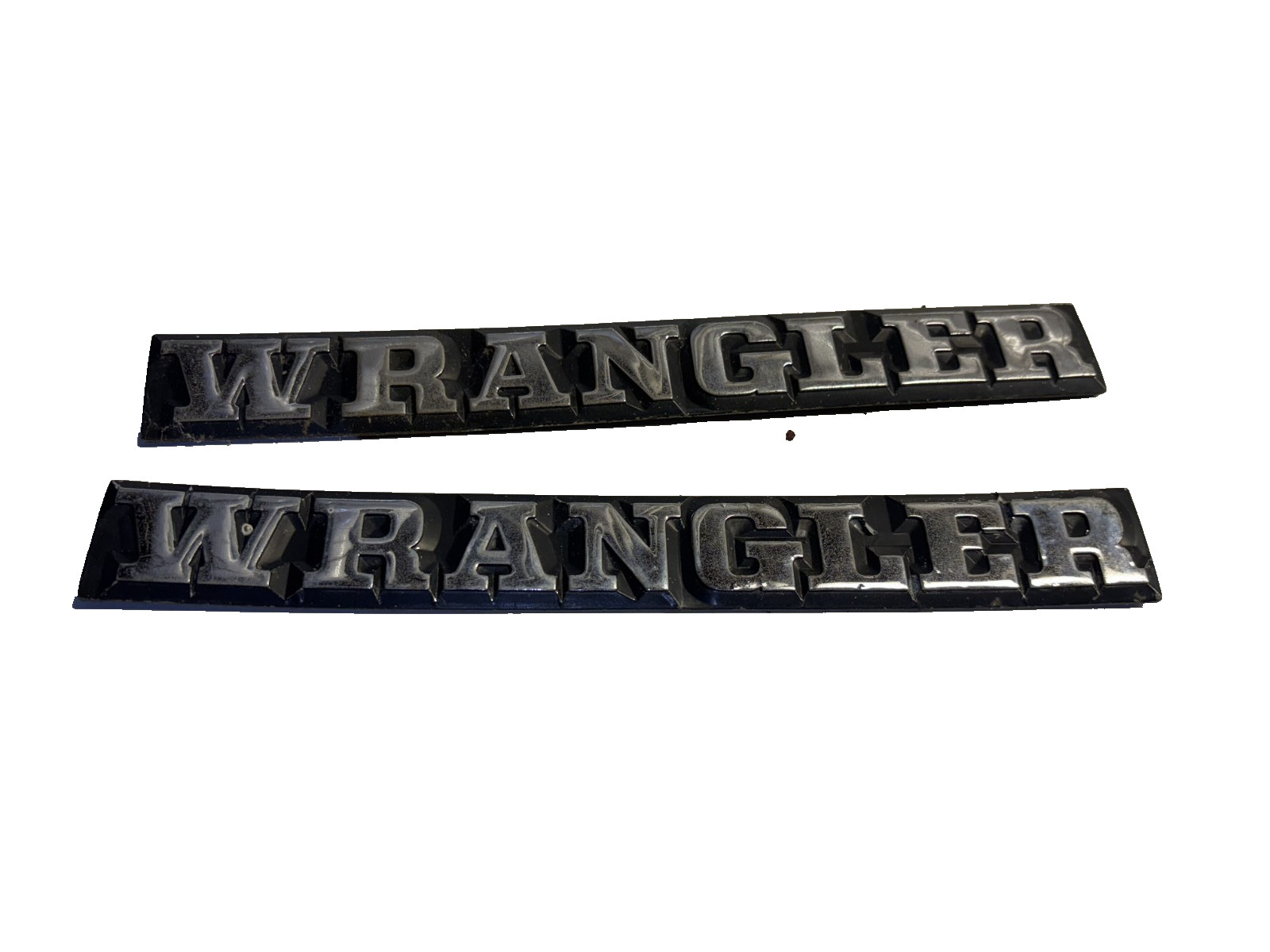 Jeep Wrangler YJ Body Rear Side Logo Panel 87-95 Decal pair Side OEM