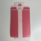 NWT PARIS HILTON Designer 4 pc Hot Pink Cutting Mats 13x9.5 No slide Grip Back