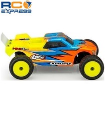 JConcepts Finnisher - Mini-T 2.0 Clear body w/ rear spoiler JCO0420