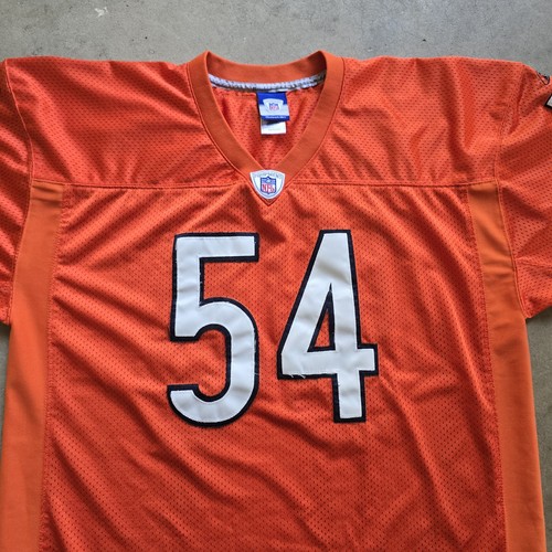 Chicago Bears Brian Urlacher #54 NFL Football Trikot Reebok On Field Stitched 52 - Bild 12 von 12