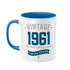 65th Birthday Gift Present Idea for Men Women Party Happy Age 65 Years Old Mug