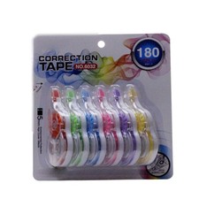 Lot 6Pcs M White Out Correction Tape School Office Stationery Xmas Gift E