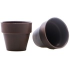 Dobla Dark Chocolate Large Flowerpot - 28 Pieces