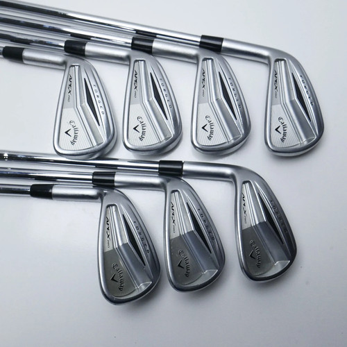 Gebrauchter Callaway Apex Pro Forged Eisensatz / 4 - PW / Stiff Flex / Linkshänder