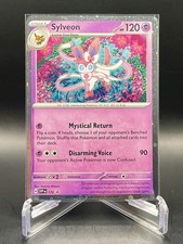 Sylveon 172 Prismatic Evolutions Cosmos Holo Black Star Promo Pokemon TCG NM/M