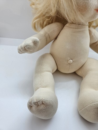 Vintage 1985 Mattel My Child Doll Blond Hair Aqua Blue Eyes Original Outfit - Picture 6 of 24