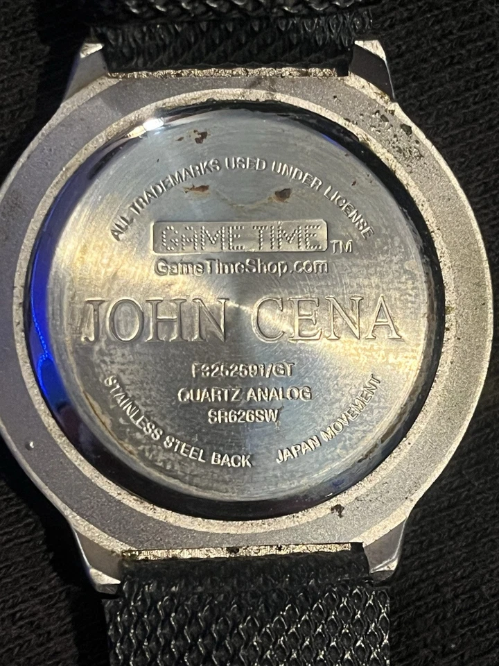 Reloj Wrestle Mania John Cena Hustle Loyalty Respect Foto 3 de 3