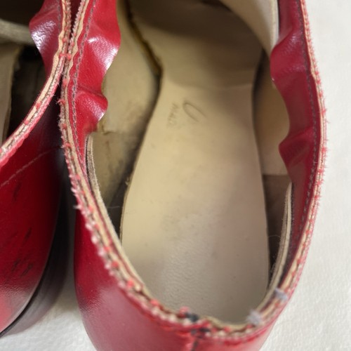Mujer Vintage Años 70 Dos Tonos Disco Groovy Plataforma Cuero Zapatos Talla 7 España - Imagen 7 de 10