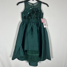  68 Rare Editions Girls Green Dress Size 6X