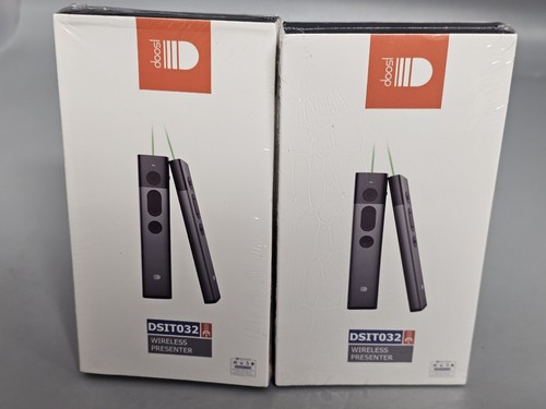 2x Doosl DSIT032 2.4GHz Wireless Presenter PowerPoint 100mm Distance New Sealed - 第 1/3 張圖片