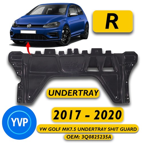 VW Golf MK7 MK7.5 R GTI Clubsport GTD Engine Undertray Under Cover Tray New - Picture 11 of 24