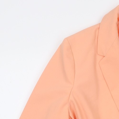 Dorothy Perkins Damen Orange Zweireiher Blazer Größe 18 - Bild 7 von 12
