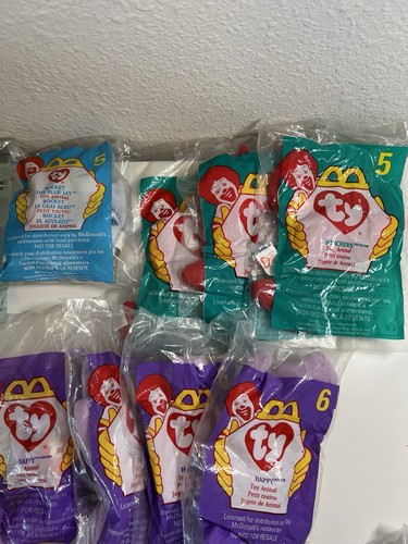 Konvolut Ty Beanie Babys McDonalds 1998 & 1999 Mahlzeit Spielzeug 34 Stück! ALLE VERSIEGELT - Bild 4 von 9