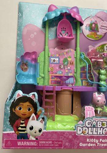 Gabbys Puppenhaus Verwandeln Garten Baumhaus Spielset Katze Neu - Bild 8 von 13