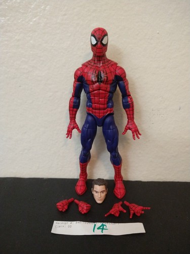 Marvel Legends Renew Your Vows Spiderman A+ Paint FRONT & BACK COMPLETE READ🇺🇸
