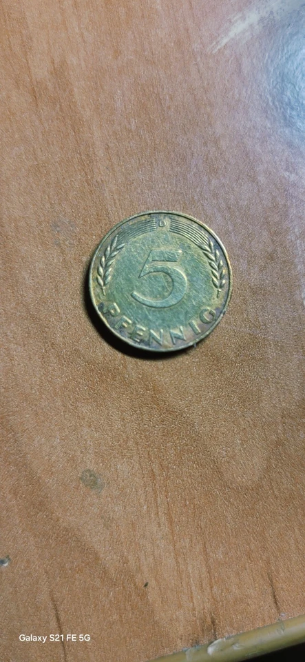 5 Pfenning 1950 J,5 Pfennig 1950 G, 5 Pfennig 1950F, - Bild 4 von 4