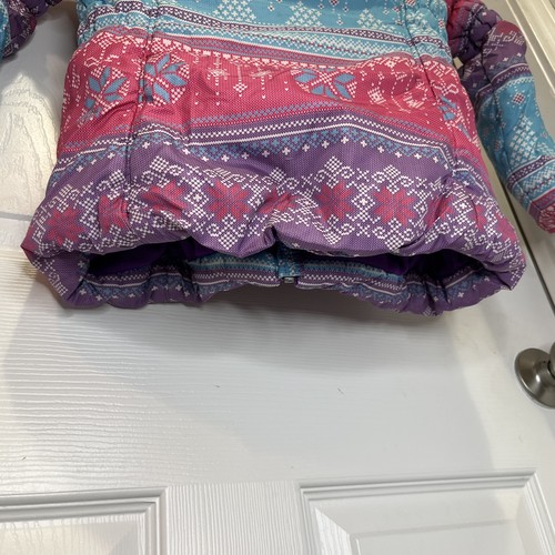 CHAQUETA ROSA PACIFIC TRAIL OUTDOOR WEAR NIÑAS TALLA 6 INVIERNO NIÑOS ABRIGO MORADO AZUL - Imagen 17 de 19