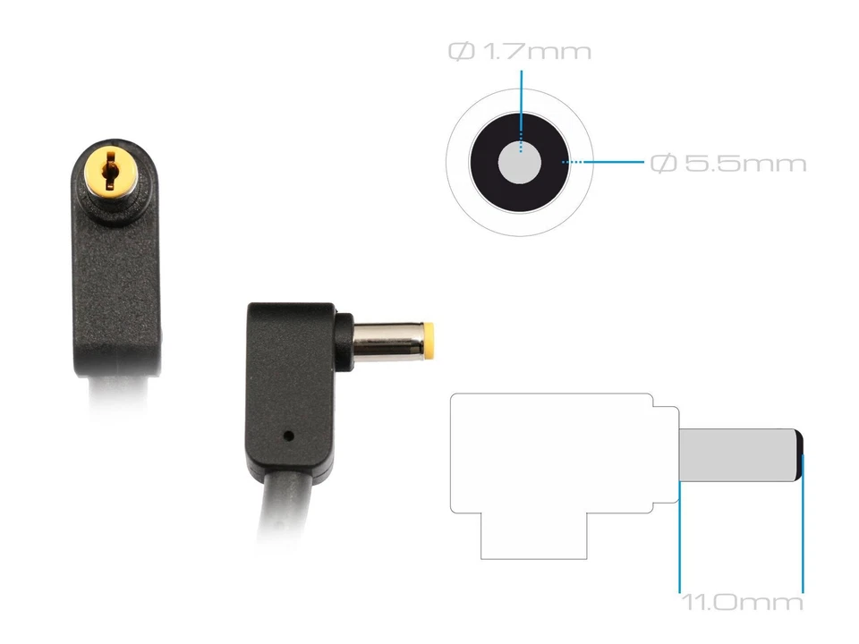 Acer Netzteil für TravelMate P6 (P648-M) 65,0 Watt - Bild 3 von 4