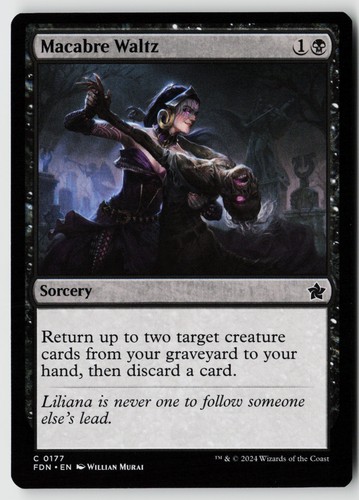 Foundations #177 Macabre Waltz - Picture 1 of 2