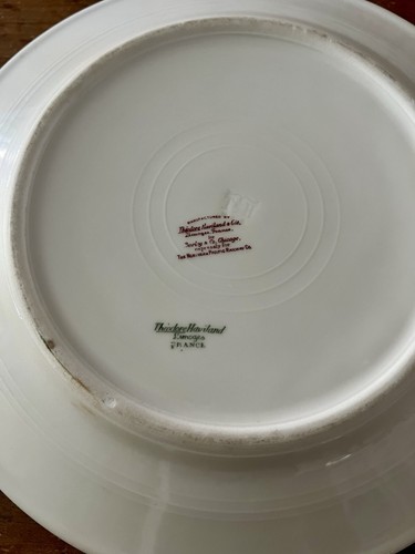 Rare Theodore Haviland Limoges France Northern Pacific Railroad Co Dinner Plate - Picture 7 of 8