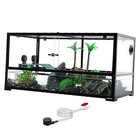 Reptizoo 50 Gallon Large Turtle Tank Aquarium Tortoise Habitat 36"×18"×18"