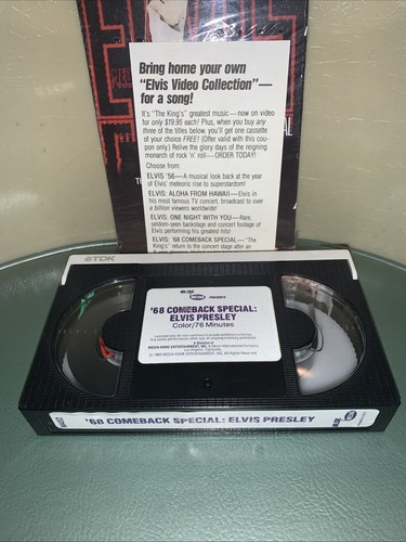 Elvis 1968 Comeback Special 1984 BETA Tape Elvis Presley Music Media '68 - Picture 5 of 7