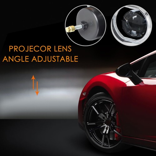 Par de faros/lámpara cromados proyector angular LED BMW E90 3D 09-12 - Imagen 6 de 8