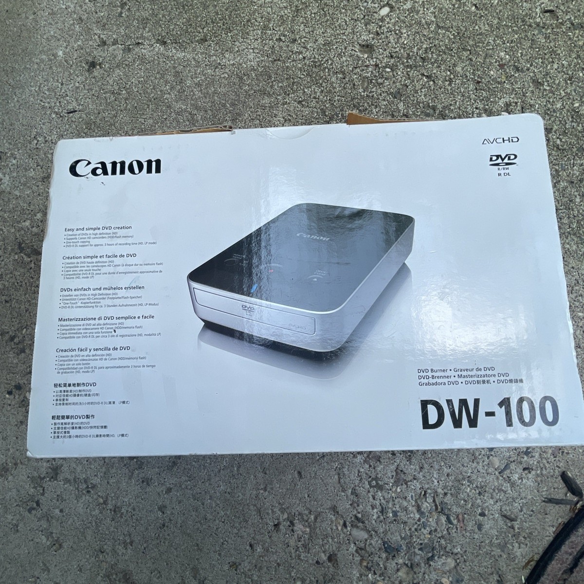 Canon DW-100。DVDライター Canon Dw-100 DVD Burner HD Video Recorder for sale online | eBay
