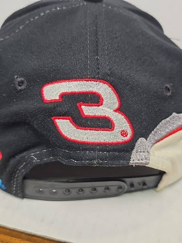 Vintage 90s Dale Earnhardt #3 Snapback Hat GM Goodwrench Service Plus Chase Auth - Picture 7 of 23